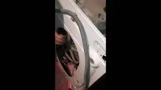 Снятие барабана на стиральной машине ZANUSSI