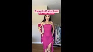 Trying the IG Viral Dress That Every Celeb Is Wearing in 2022 👀