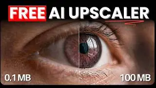 FREE AI Upscaler That Makes Images Ultra HD 🤯