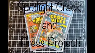 Marvel Spotlight: Part 1 - Cracking, cleaning, & pressing square bound comic books - CPR - CGC CBCS