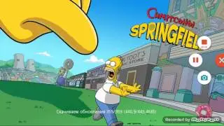 Прохождение Симпсоны(Игры на Android)