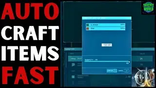 Starfield - Automatic Crafting XP Farm - Macro Creation (PC)