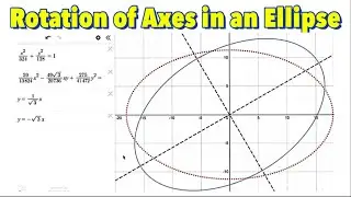 Rotation of Axes (Ellipse)