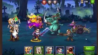 Hero Wars - Chapter 6 Ruled by Fire ^ Game Walkthrough, Gameplay (iOS, Android) Part 2
