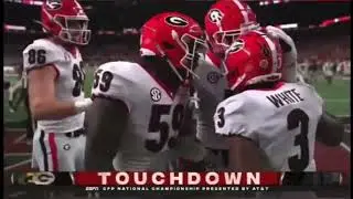 2022 College football Nationiol Championship in three minutes
