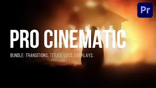 🎬 PRO CINEMATIC BUNDLE for Premiere Pro – 100+ Transitions, LUTs & Overlays | Hollywood-Grade 🚀