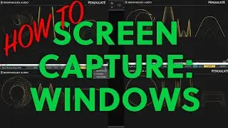 How To Capture Your Screen and Audio: Windows