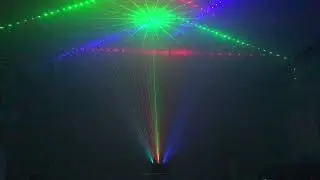 BO-LSM1 7 Lens RGB Laser Beam Light