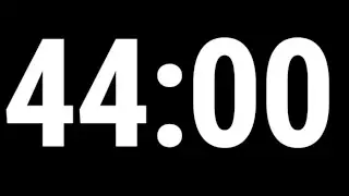 44 Minute Countdown Timer | 44 Minute Timer | 44 Minute Countdown | Alarm Clock | Ambience Sounds
