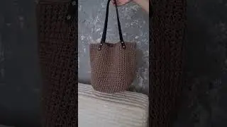 Видео обзор, летняя Сумка-шоппер 