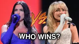 Dua Lipa Vs. Sabrina Carpenter: Vocal Battle (D3 - G#5)