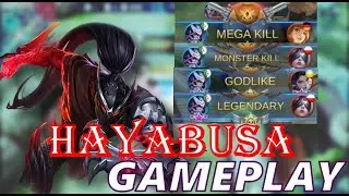 #mobilelegends  #mlbbcreatorcamp #fixed Hayabusa Gameplay | Mobile Legend | By Ginex