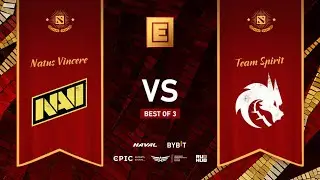 Natus Vincere vs Team Spirit, DPC EEU 2021/22, bo3, game 1 [Lost & Maelstorm]