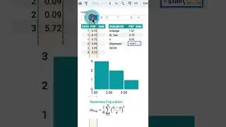 SKEW.P and SKEW Functions