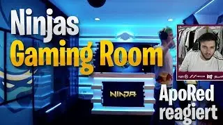 Apored REAGIERT auf Ninjas GAMING ROOM! | KRASSESTES GAMING SETUP? | Apored Highlights