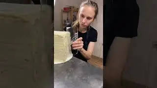 Мой первый квадратный торт 