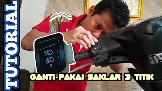 Cara Mudah Pasang Switch on/off Honda Beat FI | Buka Batok Speedometer pun
