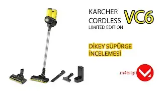 Karcher vc6 dikey süpürge  cordless limited edition