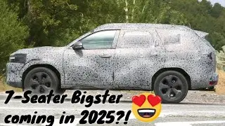 New Dacia Bigster 2025 Testing Spy Photos