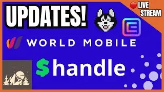 World Mobile multi-chain | adaHandle Personalization | Cardano Q&A Live Stream!
