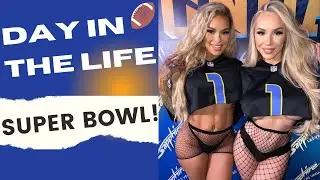 Day In The Life Super Bowl Edition - Wild Parties & Supermodels | Claudia Fijal