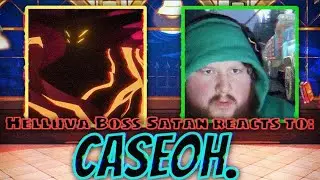 Helluva Boss Satan reacts to: Caseoh 🎉 8k subs special. 🎉 - Gacha Life 2 reaction. 😈🔥🤣