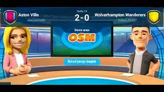 19.HAFTA SONUÇLARI | ASTON VİLLA - WOLWES | OSM PREMİER LİG #13