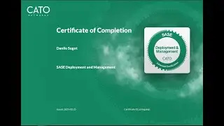SASE Deployment and Management Certification