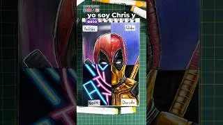 Deadpool en 4 estilos 🤩 #dibujo #arte #deadpool #drawing #art