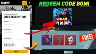 Bgmi redeem code today | pubg redeem code today | 25  March redeem code I pubg mobile redeem code