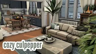 cozy culpepper \\ The Sims 4 CC speed build