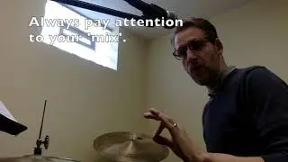 Jazz independance exercise for beginner jazz drummers