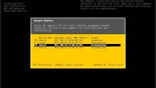 VMware vSphere 5 Training - ESXi 5 Direct Console User Interface For Initial Network Configuration