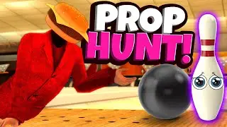 Prop Hunt Hide and Seek in a Bowling Alley is IMPOSSIBLE in Gmod! (Garry's Mod)