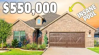 Inside A BEAUTIFUL Home (With a Pool) in The FAMOUS Homes at Ownsby Farms | Living in Celina TX