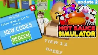 🌶️NEW CODES🌶️ | Hot Sauce Simulator | Roblox