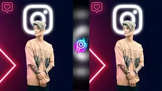 #creative insta model photo editing by #picsart