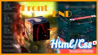 FrontEND [ HTML / CSS ] ||🧊 VIDEO in a CUBE {Morgana & Vayne} // ⌨️  Novato Practicando PROGRAMACIÓN