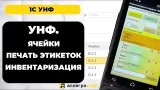 1С УНФ | Инвентаризация и адресное хранение