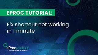 How to fix Shortcut Not Working Under 1 Minute
