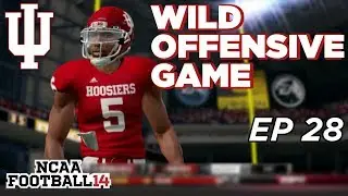 NCAA Football 14 Dynasty | Indiana Hoosiers - WILD BIG TEN CHAMPIONSHIP - Ep 28