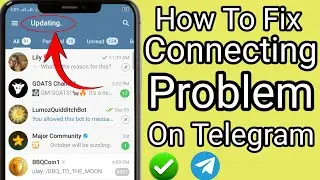How to Fix Telegram Connecting Problem (2024) | Fix Telegram Connecting Problem solved