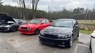 Nick's First Track Day In His BMW E46 M3 - Midpond Birmingham, Al