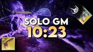 Solo Grandmaster Warden of Nothing in 10 Minutes! (10:23)