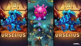 Everwing Sidekick Gameplay - Legendary Dragon Ursus, Urseus and Urselius