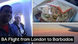 British Airways Boeing 777 Economy Flight Review - LGW to BGI (Barbados) ✈ | Wine & Rum