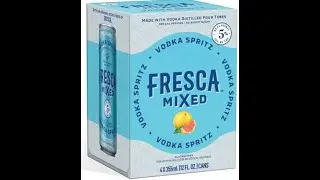 NEW Fresca Vodka Spritz Variety Pack  Review | Ranked In Order