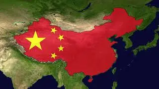 China Flag Map | Free to Use Stock Footage