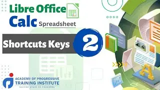 Libre Office Calc -Shortcut Keys-2nd || CCC Course In Hindi || CCC Chapter 31 || APT Institute