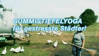 Gummistiefelyoga - der Buchtrailer zu Jörg Steinleitners alias Felix Tanners Roman